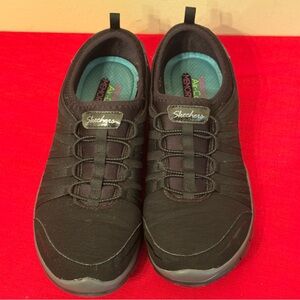 Skechers Men's Black and Gray Sneakers Size 11